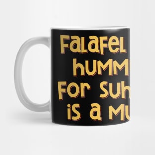 Falafel and Hummus Mug